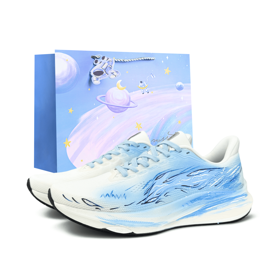 Li-Ning Li Ning Red Hare 9 Cushioning Abrasion Resistant Low top Casual Marathon Physical Fitness Test & Exam Running Shoes