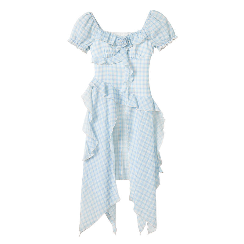 Fabric Pig Short Sleeved Dress Women's