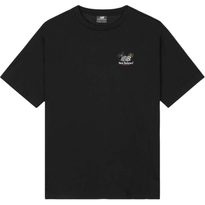 New Balance New Balance T Shirts Unisex Black Crew Neck