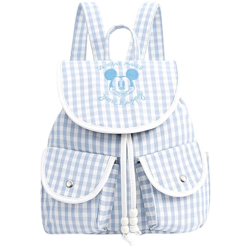 Disney Disney Mickey Mouse Fabric Backpack Regular Women's Sky Blue