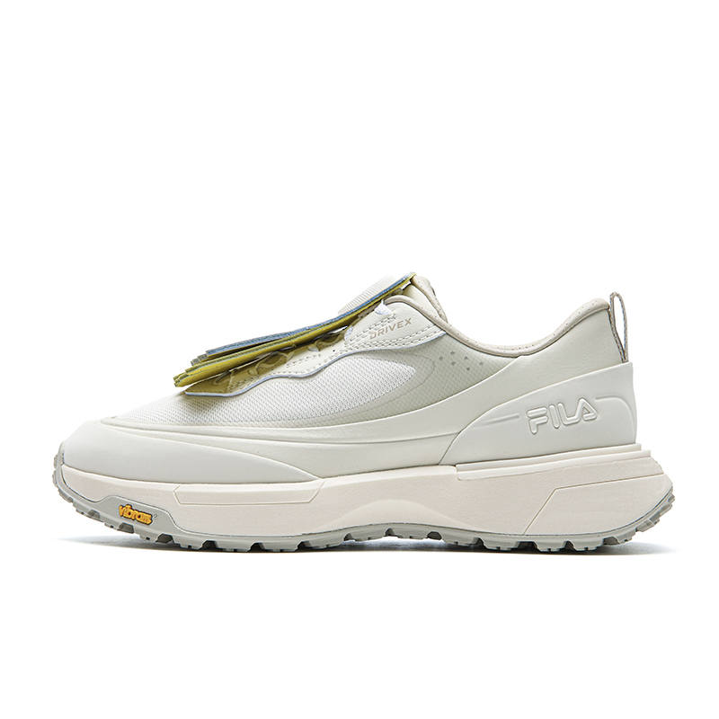 FILA GF DRIVEX Abrasion Resistant Lightweight Breathable Low top Golf Shoes Women's Tofu White