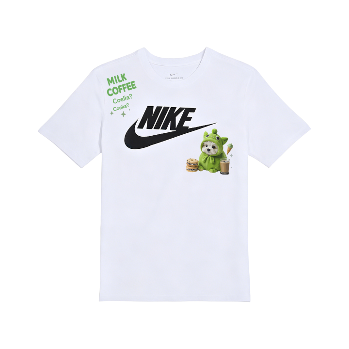 Nike Nike Sportswear T Shirts Unisex White Crew Neck Moderate Straight Fit