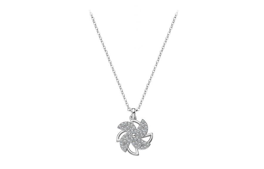 Disney Synthetic Cubic Zirconia Brass Necklaces Women's