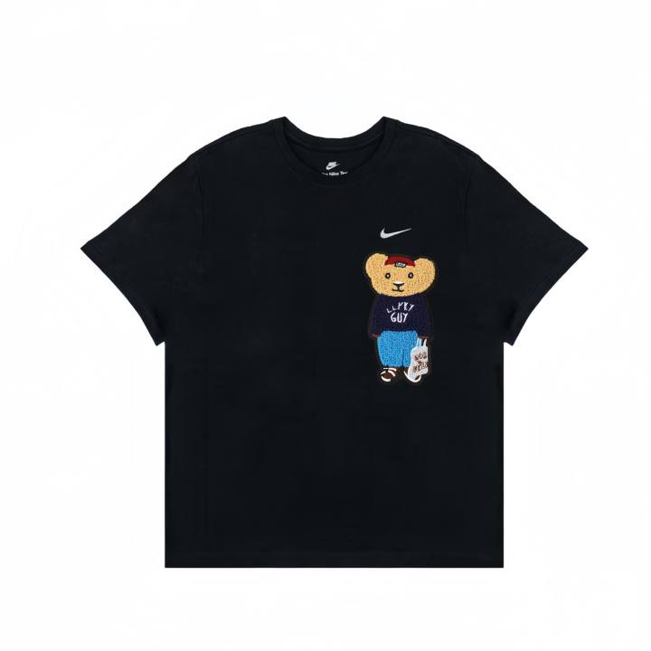 Nike Nike Sportswear T Shirts Men's Black Crew Neck Moderate Straight Fit