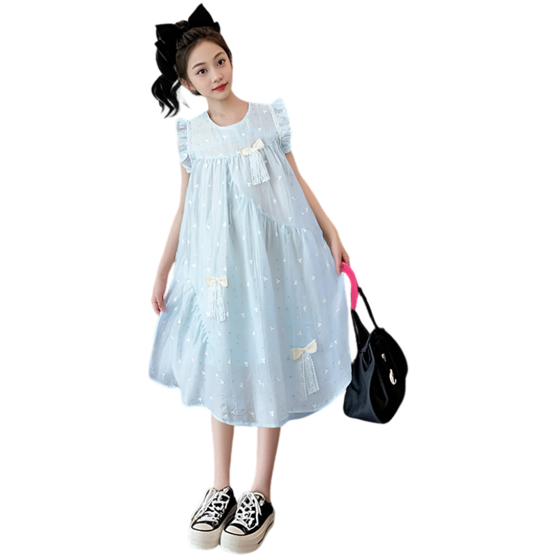 YALU Grade School Dresses Camisole Moderate Midi Skirt