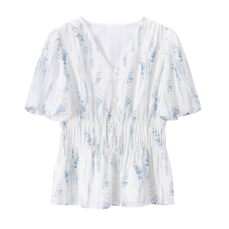 XIANGYING Chiffon Shirt Women's