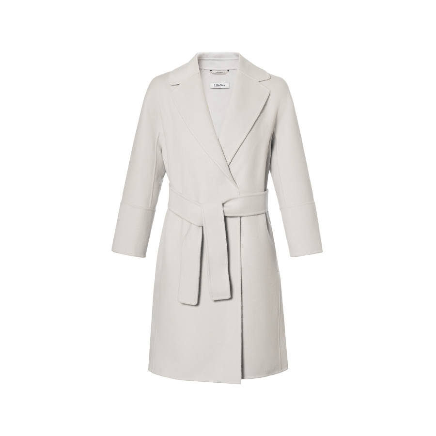 'S MAX MARA S Max Mara Belted Wrap Coat