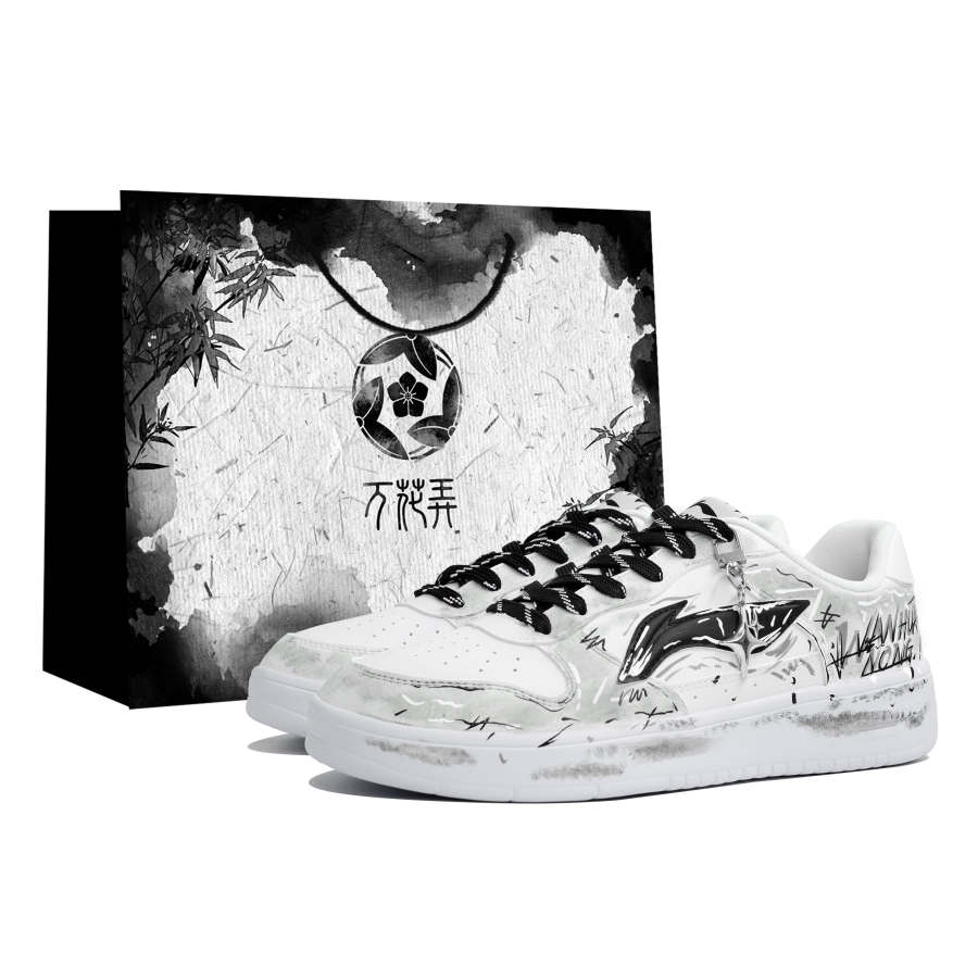 Li-Ning Li Ning Floating Boat Abrasion Resistant Slip Resistant Low top Skateboard Shoes Men's