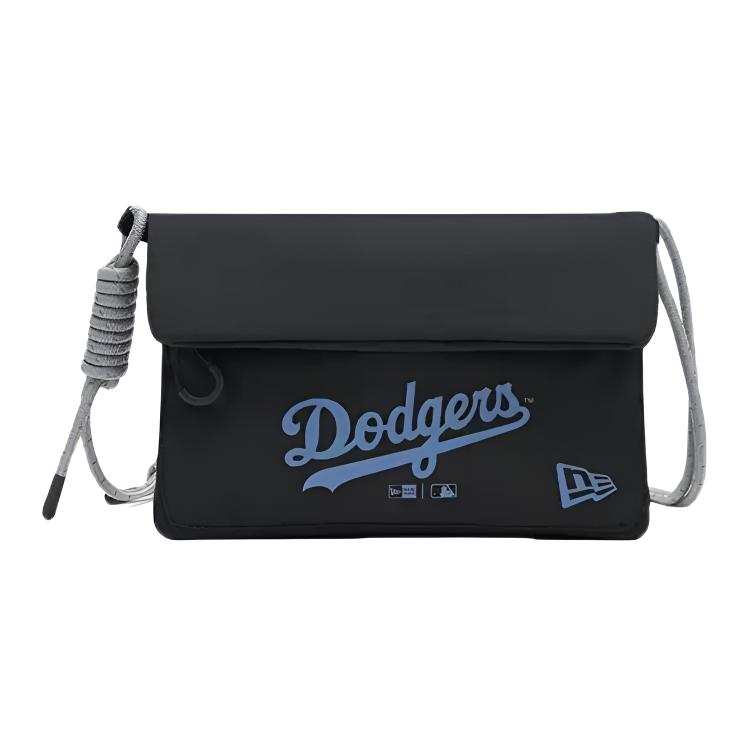 New Era Brand Logo Crossbody Bags Unisex Black