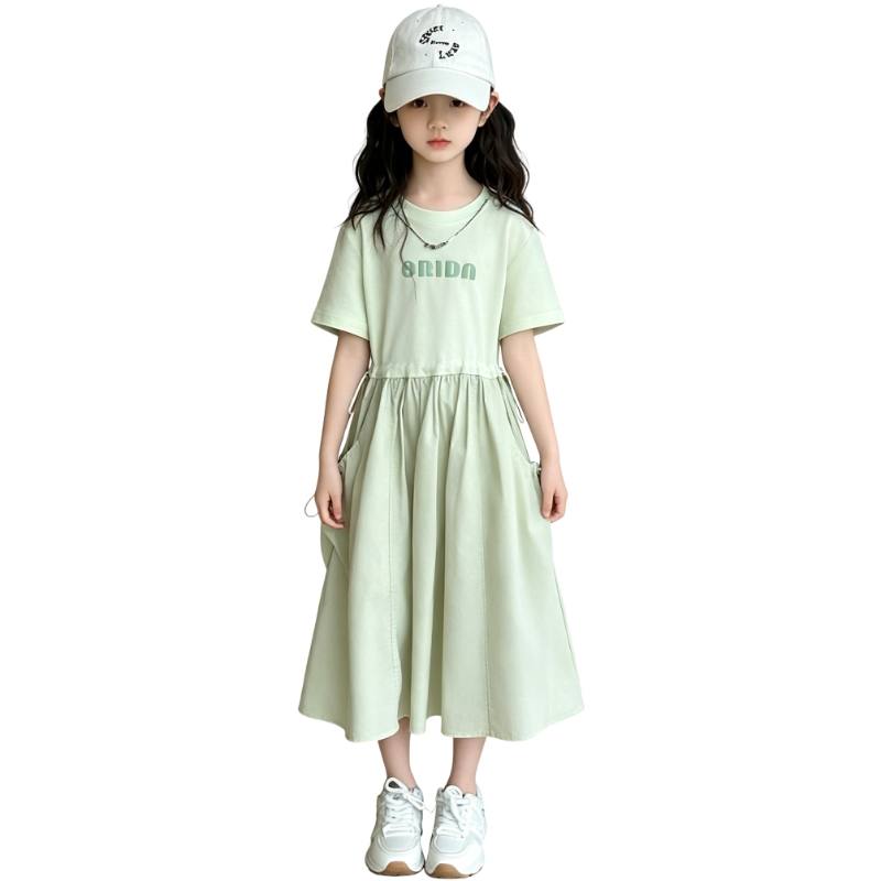YALU Grade School Dresses Camisole Moderate Midi Skirt