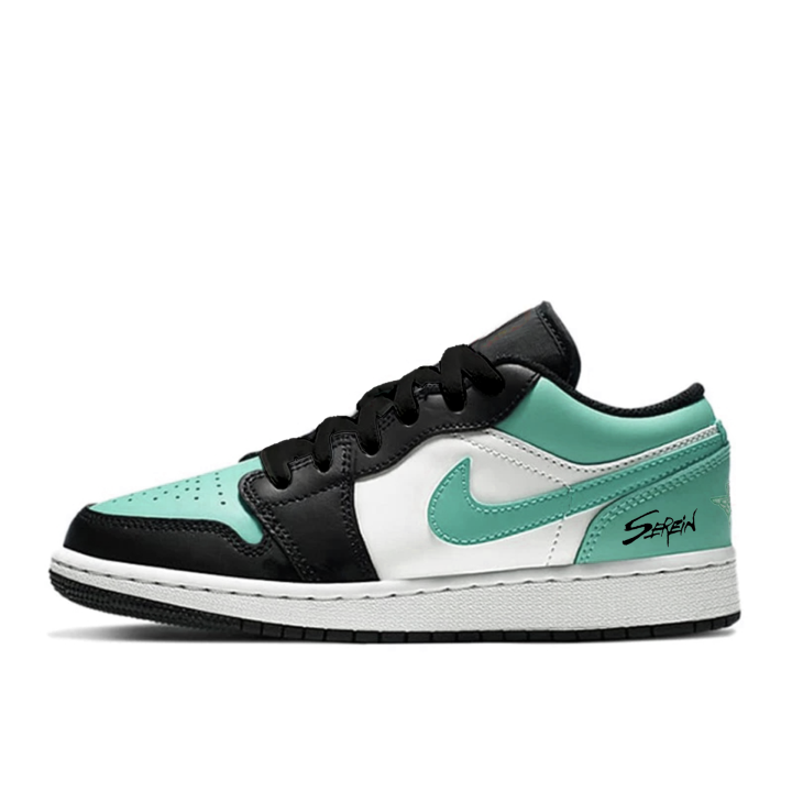 Jordan Jordan Air Jordan 1 Elf Synthetic Leather Slip Resistant Breathable Lightweight Cushioning Low top