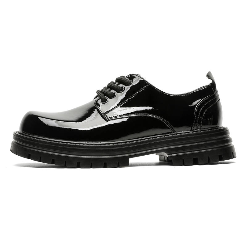 YALU Cow Split Leather Casual Leather Shoes Men's