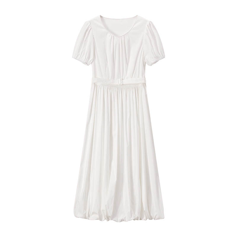 XIANGYING Short Sleeved Dress Women's