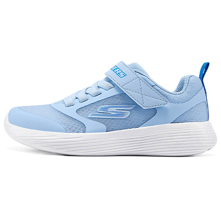 Skechers Kids Breathable, Slip Resistant, Abrasion Resistant, Anti Kick Low top Kids' Running Shoes Light Blue Kids'