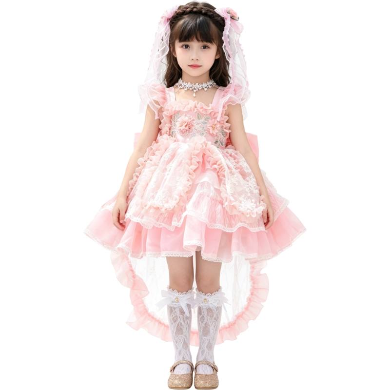 YALU Dress Children Aged 3 7 Years Old