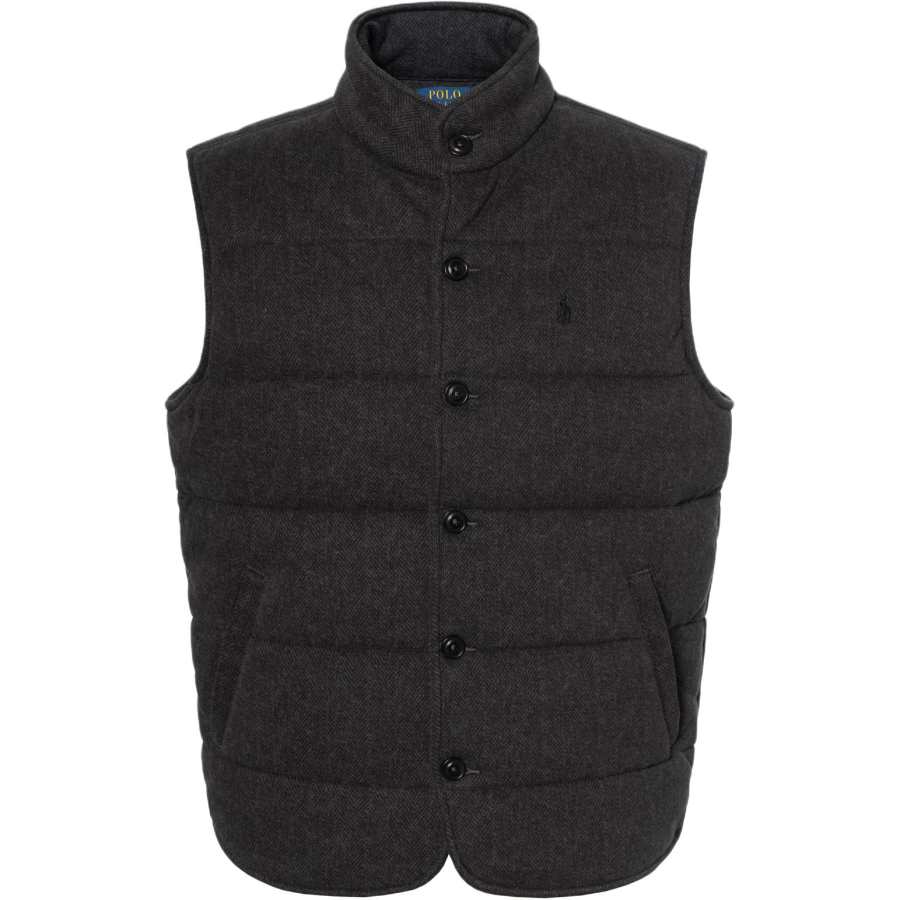 Polo Ralph Lauren Vest Men's Dark Charcoal Heather