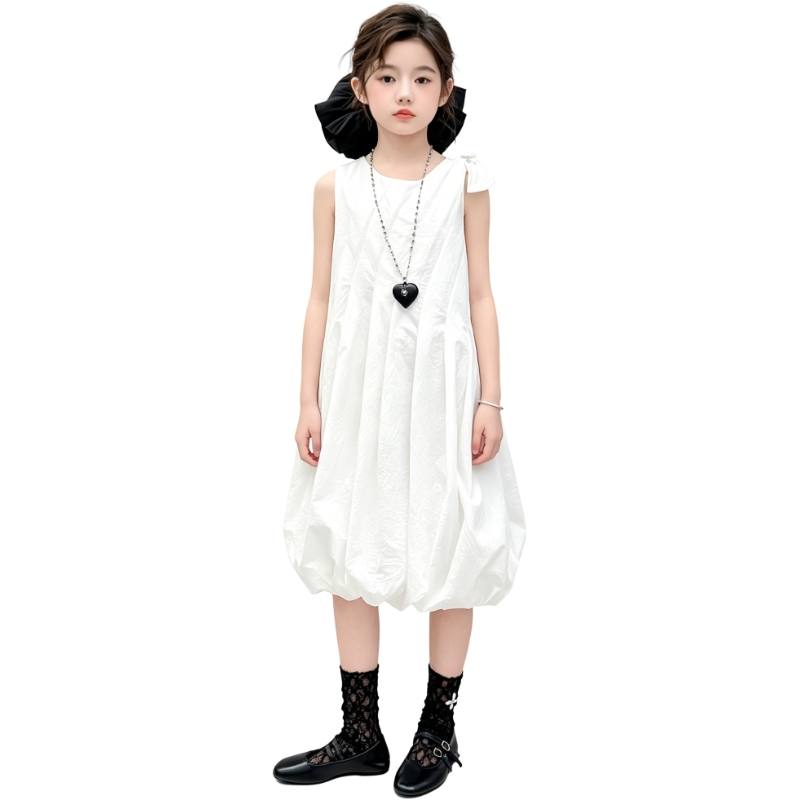 YALU Grade School Dresses Camisole Moderate Midi Skirt