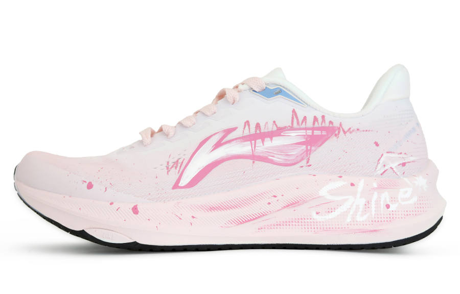 Li-Ning Li Ning Red Hare 9 Cushioning Abrasion Resistant Low top Physical Fitness Test & Exam Training Running Shoes Women's