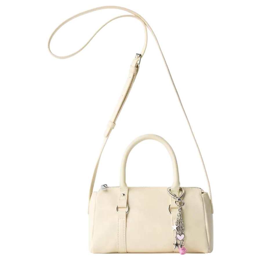 ZARA Pu Crossbody Bags Women's Vanilla Yellow