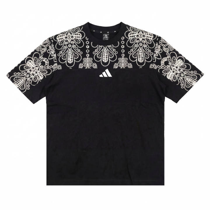 Adidas Adidas T Shirts Unisex Black Crew Neck Moderate