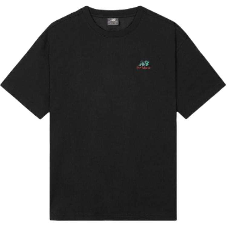 New Balance New Balance T Shirts Unisex Black Crew Neck