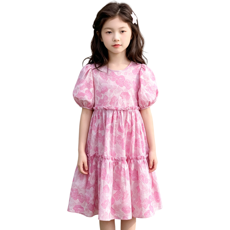 YALU Grade School Dresses Camisole Moderate Midi Skirt
