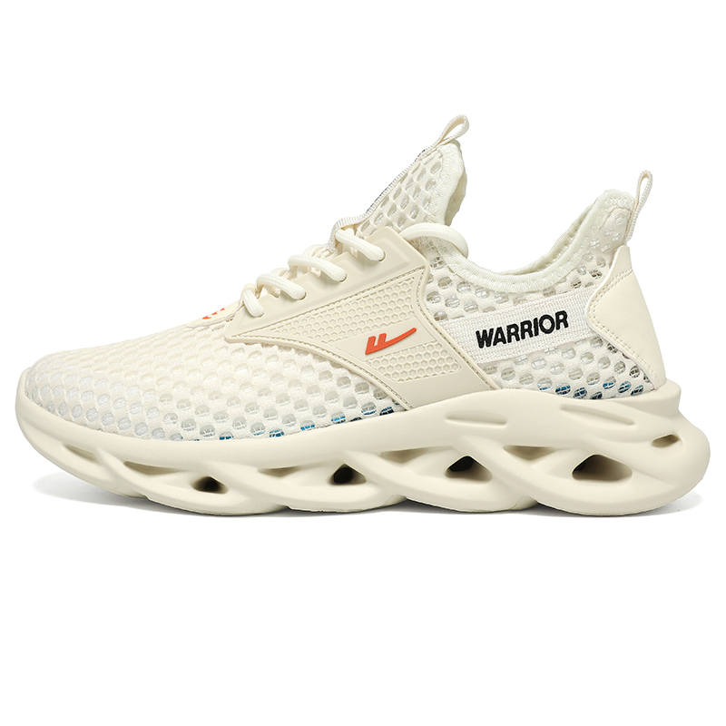 WARRIOR Casual Shoes Unisex Low Top Black, Light Beige, Dusty Blue