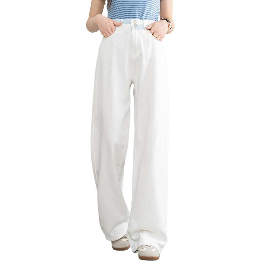 Tonlion Jeans Women's Moderate Straight Fit Pants
