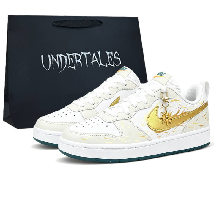 Nike Nike Court Borough 2 Low top Skateboard Shoes Women's Gold