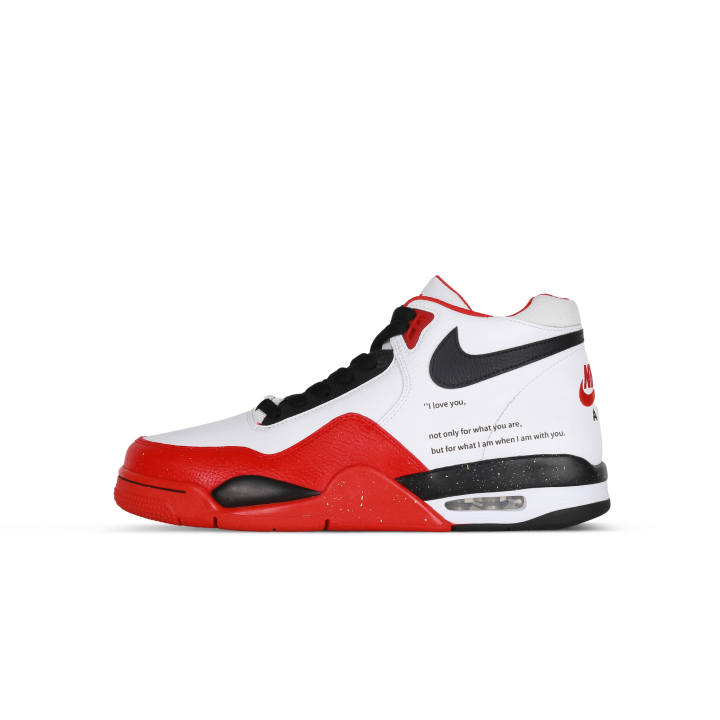 Nike Nike Flight Legacy Same Band Basketball Shoes Unisex Red White Black
