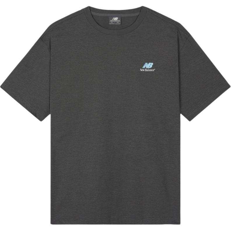 New Balance New Balance T Shirts Unisex Charcoal Gray Crew Neck