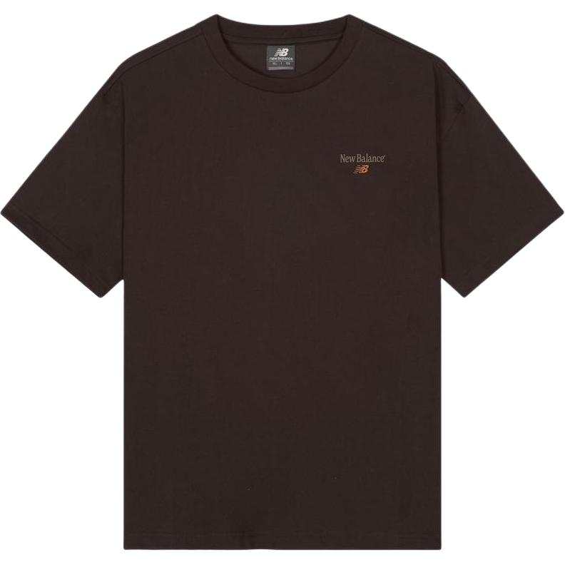 New Balance New Balance T Shirts Men's Brown Crew Neck