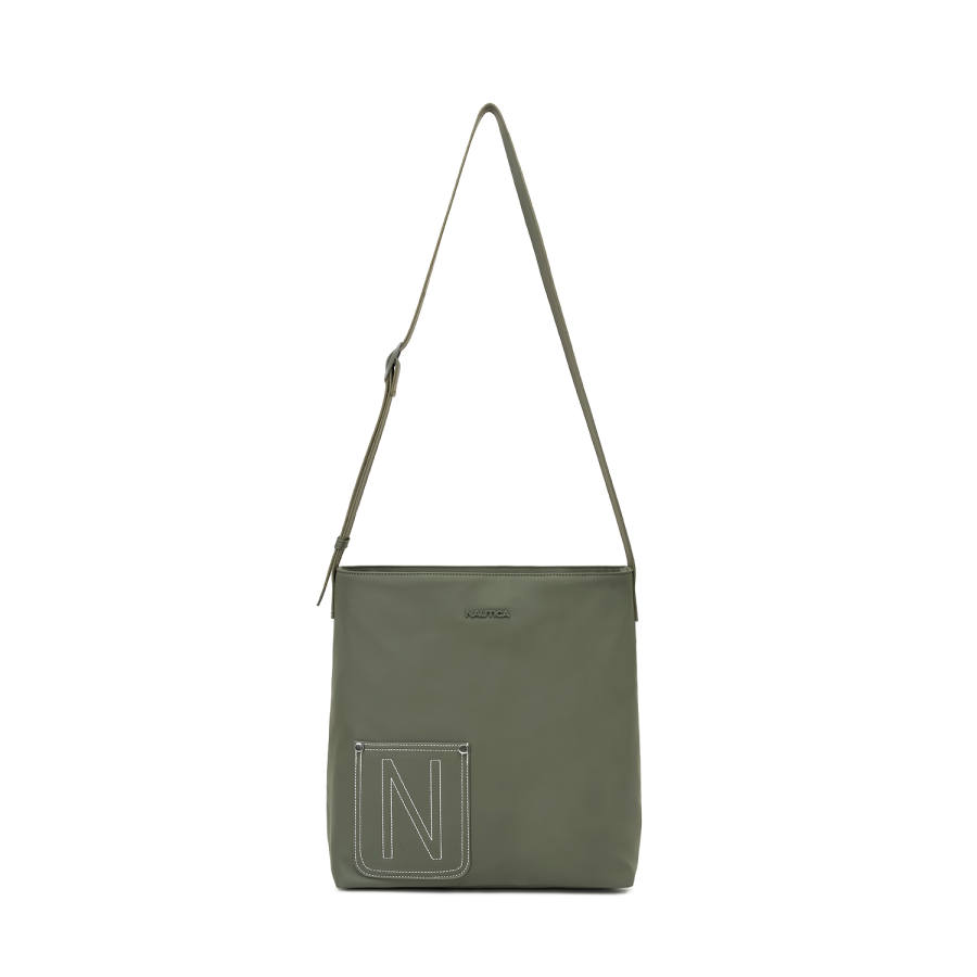 NAUTICA Artificial Leather Crossbody Bags Regular Unisex Green