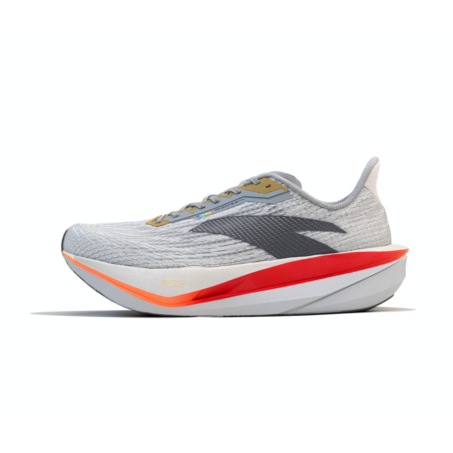 Anta Zone 2 Heart Rate 85 Low Top Running Shoes Men's Cumulus Gray/Mystery Gray