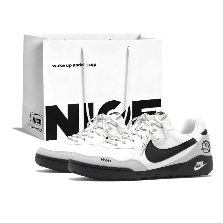 Nike Nike Terra Manta Gray Ruins Casual Shoes Unisex Black White Gray