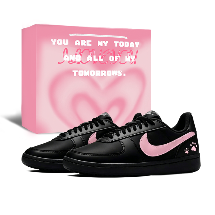Nike Nike Field General '82 Night Owl Pink Print Textile, Synthetic Leather, Leather Height Increasing Low top