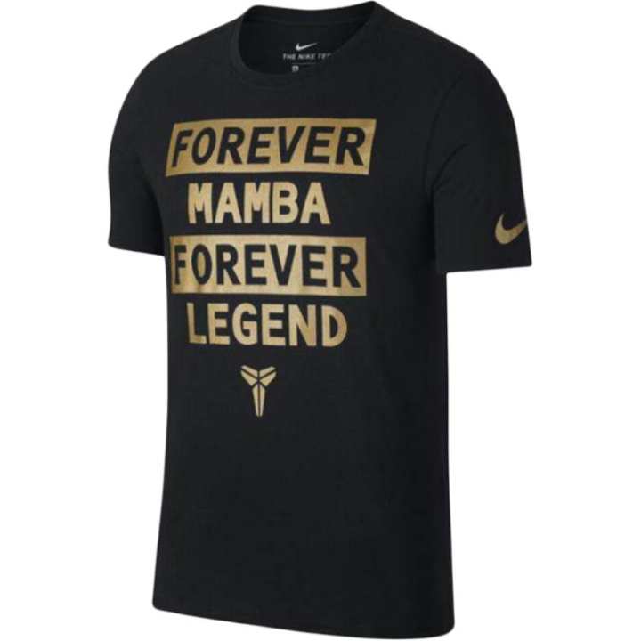 Nike Nike T Shirts Men's Black/Gold Crew Neck Moderate