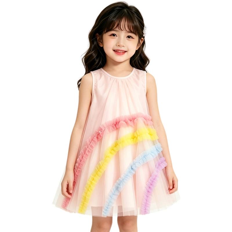 YALU Dress Children Aged 3 7 Years Old