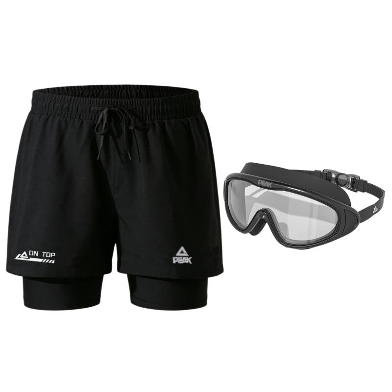 PEAK x SHUILULIANGYONG Swimming Equipment Sets Men's Black