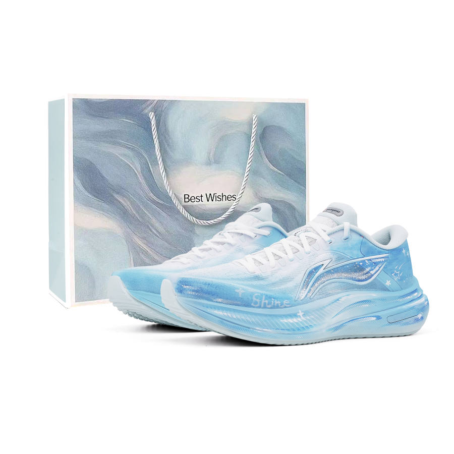 Li-Ning Li Ning Yueying 5 Running Shoes Unisex Low Top Blue/White