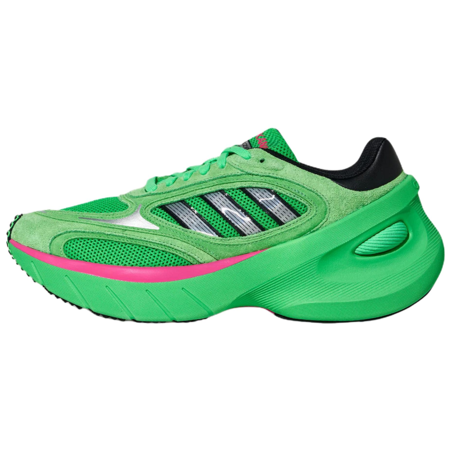 Adidas Adidas Adizero Goukana Running Shoes Unisex Green Pink