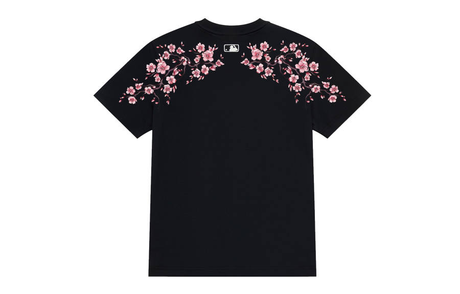 MLB MLB T Shirts Unisex Black Crew Neck Moderate