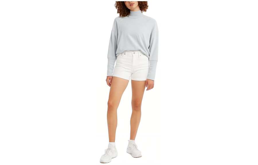 Levis Levis Denim Shorts Women's White Moderate Other