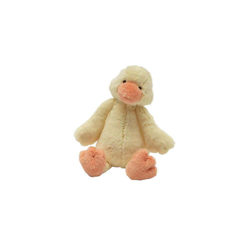 JELLYCAT Shy Collection Yellow Duck Dolls Plush Doll 17.78cm H