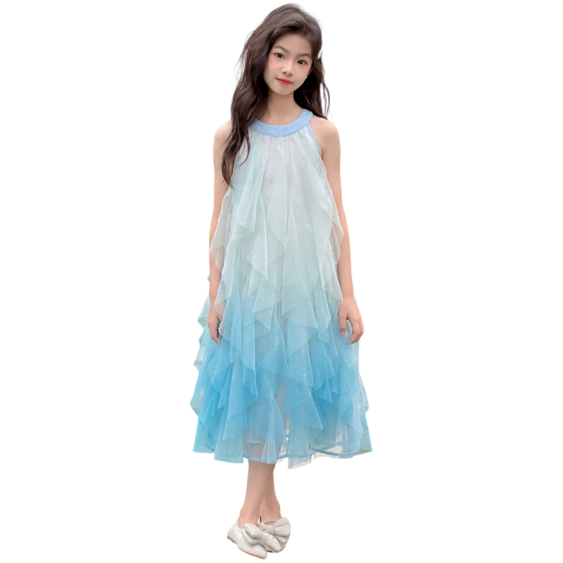YALU Grade School Dresses Camisole Moderate Midi Skirt