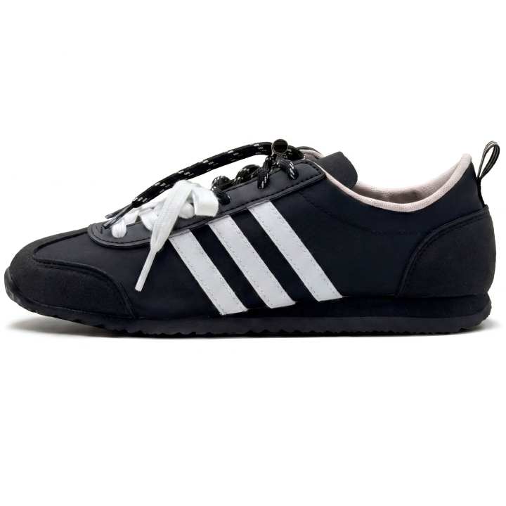 Adidas Adidas VS JOG 2.0 Radiant Glow Abrasion Resistant, Breathable, Slip Resistant Low top Casual Shoes Unisex Black