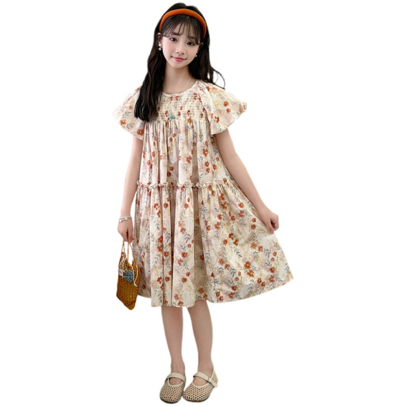 YALU Grade School Dresses Camisole Moderate Midi Skirt