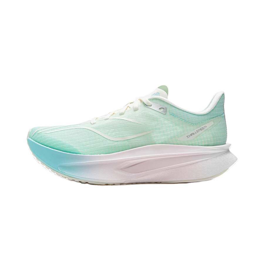 Li-Ning Li Ning Feidian 6 Challenger Breathable Low top Casual Running Shoes Women's Island Blue