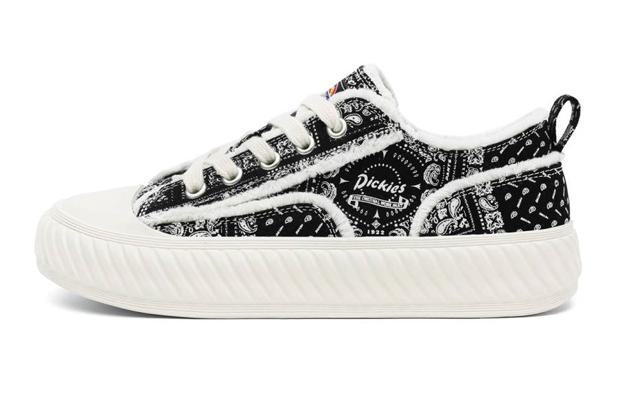 Dickies Anti Kick Slip Resistant Low top Kids Canvas Shoes Black Kids'