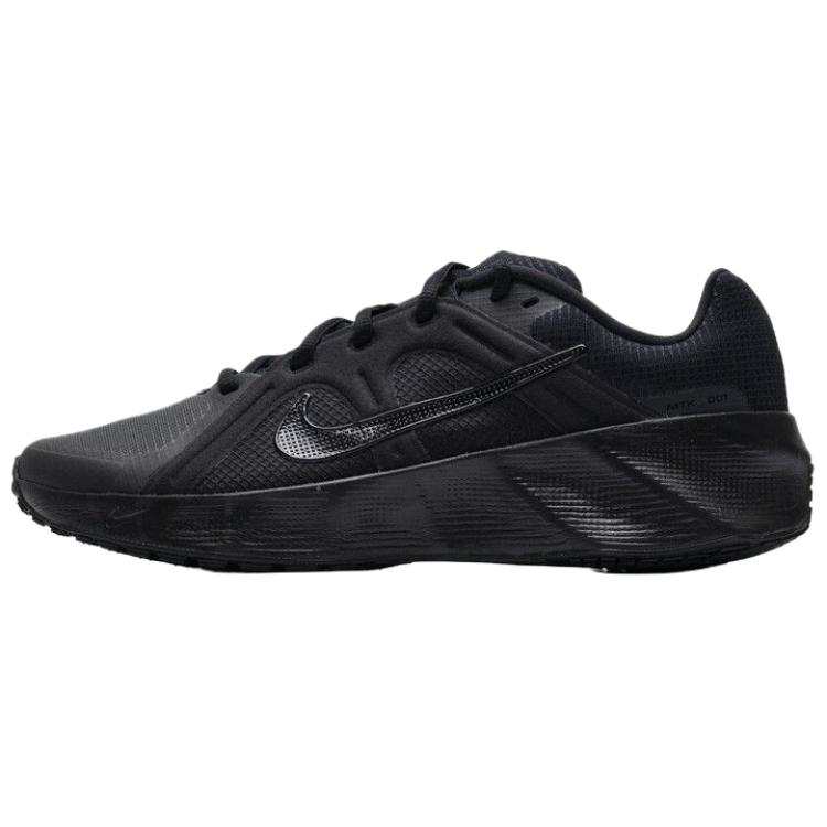 Nike Nike METRO TEK Cushioning Lightweight Low top Casual Running Shoes Men's Black